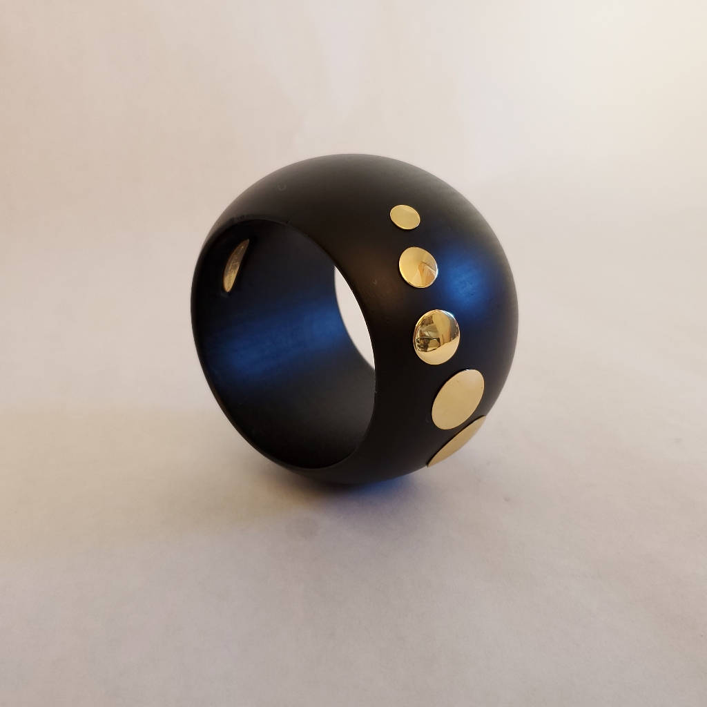 Stefano Patriarchi Wooden Bangle Bracelet